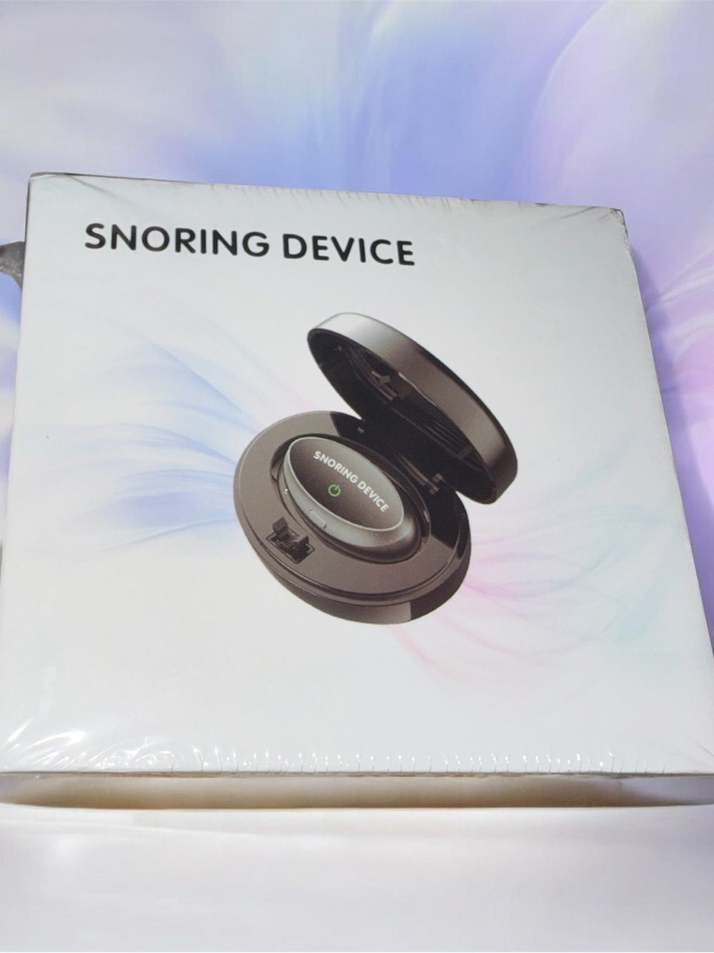 Snoring Device - Black Compact Anti-Snore Pod
